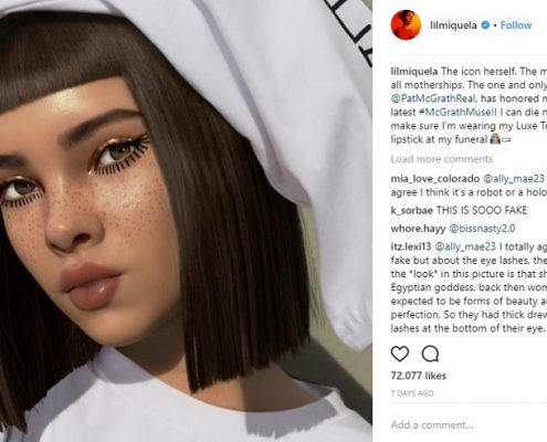 Miquela, the first Virtual Influencer